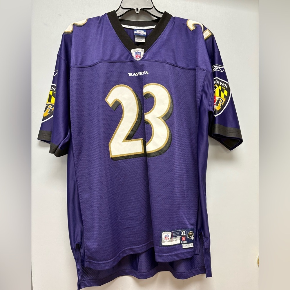 Reebok Willis McGahee- Baltimore Ravens #23 NFL Stitched Jersey XL
